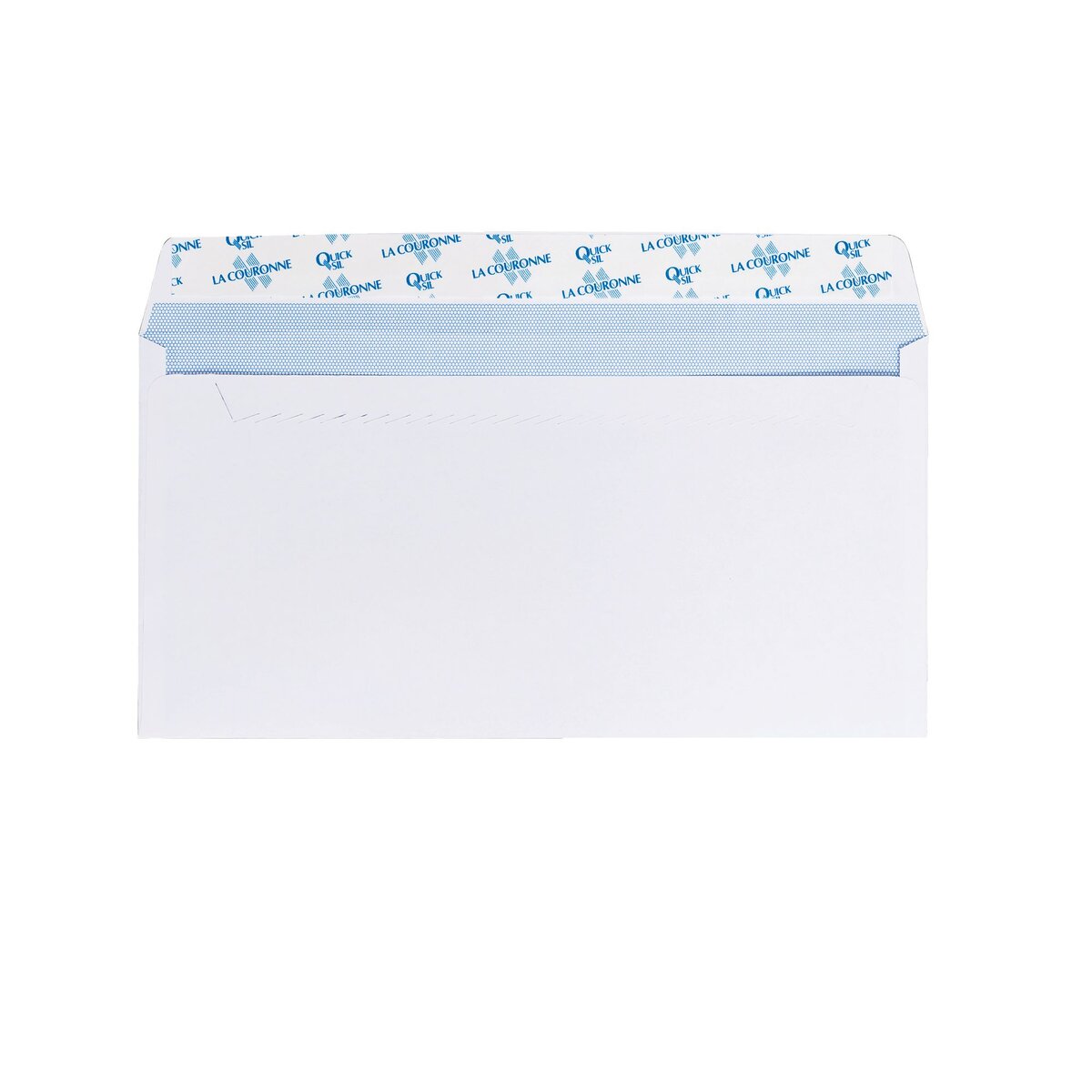 Enveloppe blanche Raja DL - 110 x 220 mm - 80g avec fenêtre - autocollante  - boîte 500 unités pas cher
