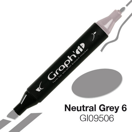 Marqueur à l'alcool Graph'it 9506 Neutral Grey 6
