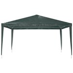 vidaXL Tente de réception professionnelle 4x4 m Vert 90 g/m²