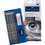 Set de dessin goldfaber graphite 8 pièces faber-castell