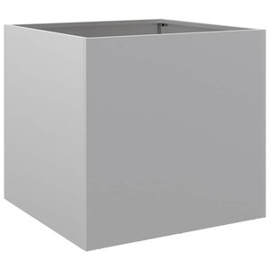 vidaXL Jardinière argenté 49x47x46 cm acier galvanisé