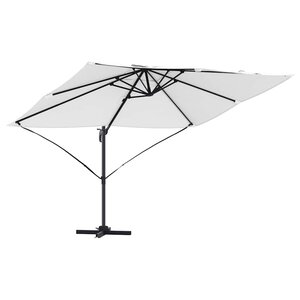 vidaXL Parasol Sable 351 x 250 x 260 cm Polyester et Aluminium