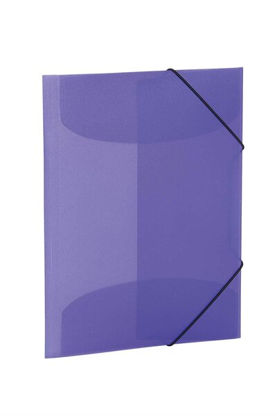 Chemise à Rabats et Elastiques PP A3 violet translucide HERMA