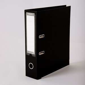 Lot de 100 classeurs a4 class'hic noir haut de gamme - dos 8 cm - marque enveloppebulle