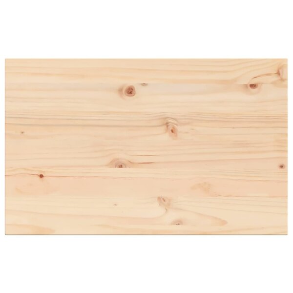 vidaXL Dessus de table 80x50x2 5 cm rectangulaire bois de pin massif