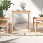 vidaXL Table de jardin 82 5x82 5x110 cm bois massif de pin