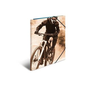 Chemise à élastiques 'velo tout terrain' en carton HERMA