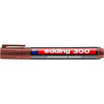 Marqueur Permanent 300 marron 1 5-3 mm EDDING