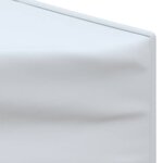 vidaXL Tente de réception pliable avec parois Blanc 3x6 m