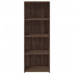 vidaXL Buffet haut chêne marron 45x41x124 cm bois d'ingénierie