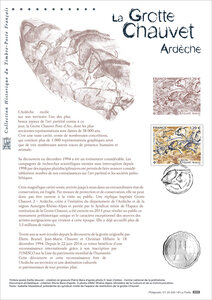 Document philatélique - La grotte Chauvet