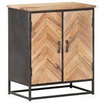 vidaXL Buffet 60x35x70 cm Bois d'acacia massif