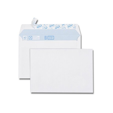 Paquet de 100 enveloppes blanches dont 20 gratuites c6 114x162 75 g gpv