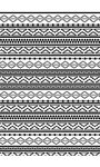 Tapis de salon ZEMZEM 160 x 230 cm - Blanc