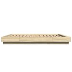 vidaXL Cadre de lit chêne sonoma 160x200 cm bois d'ingénierie