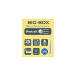 Module De Classement Big Box 4 Tiroirs Glossy - Blanc Brillant - Exacompta