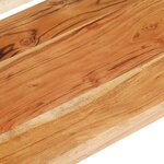 vidaXL Meuble TV 130x40x40 cm Bois d'acacia solide