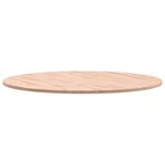 vidaXL Dessus de table Ø80x1 5 cm rond bois massif de hêtre