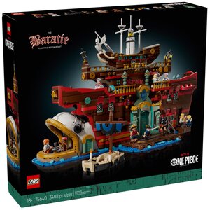 LEGO One Piece - Maquette du Restaurant Flottant Baratie - 75640 Kit de Construction Détails Étonnants