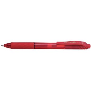 Roller encre gel Pentel Energel X BL 107 rouge