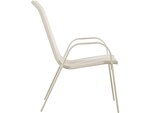 Fauteuil jardin Textilène "Cordoba" - Phoenix - Ecru - Lot de 2