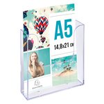 Distributeur De Prospectus Vertical A5 - Cristal - X 12 - Exacompta