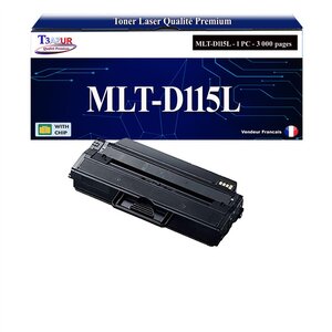 T3AZUR - Toner compatible avec Samsung MLTD115L MLT-D115L pour Samsung Xpress M2620 M2670 M2820 M2870 M 2620 M 2670 M 2820 M 2870