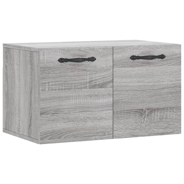 vidaXL Armoire murale Sonoma gris 60x36 5x35 cm Bois d'ingénierie