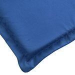 vidaXL Coussin de chaise longue bleu royal 186x58x3 cm tissu oxford