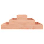 vidaXL Jardinière 80x80x27 cm Bois de douglas massif