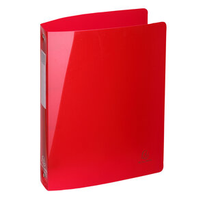 Classeur 4 anneaux 30mm IDERAMA PP polypropylène 7/10e - A4 maxi couleur aléatoire x 10 EXACOMPTA