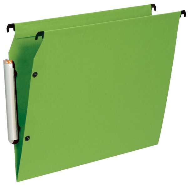 Pack de 10 dossiers suspendus PREMIUM opaque, fond V armoire vert ESSELTE