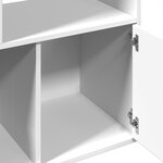 vidaXL Bibliothèque blanc 70x36x189 cm bois d'ingénierie