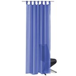 vidaXL Rideau occultant 2 Pièces Voile 140 x 225 cm Bleu royal