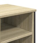 vidaXL Armoire lavabo de salle de bain chêne sonoma 91x35x60 cm