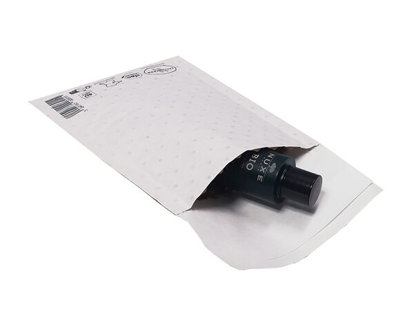 Lot de 600 Pochettes kraft blanc à bulles d'air papier -C3-150*215 mm-Lacouronne e.pack
