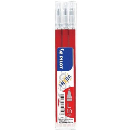 Recharge pour stylo roller frixion ball 10  rouge pilot