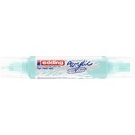 Marqueur acryl 3d dble pointe 5400 bleu pastel 2-3 mm  5-10 mm EDDING