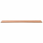 vidaXL Dessus de bureau 110x(55-60)x1 5 cm bois massif de hêtre