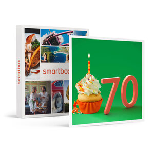 SMARTBOX - Coffret Cadeau Joyeux anniversaire ! 70 ans -  Multi-thèmes