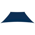 vidaXL Voile de parasol Tissu Oxford trapèze 3/5x4 m Bleu