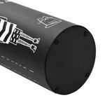 vidaXL Porte-parapluie Femmes Acier Noir
