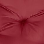 vidaXL Coussin de banc de jardin rouge bordeaux 100x50x7 cm