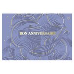 Carte Bon Anniversaire Mosaïque - Bleu - Draeger paris