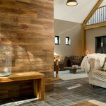 WallArt Planches d'aspect de bois Marron terre d'ombre