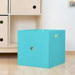 Boîte de rangement DICE turquoise 1