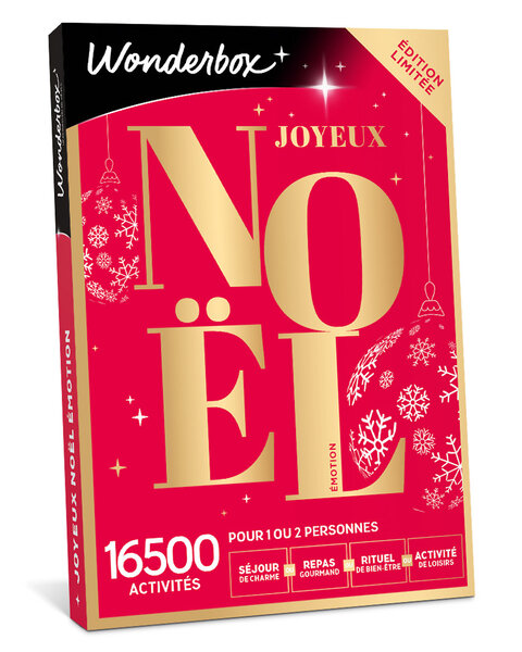 Coffret cadeau - WONDERBOX - Joyeux Noël Émotion