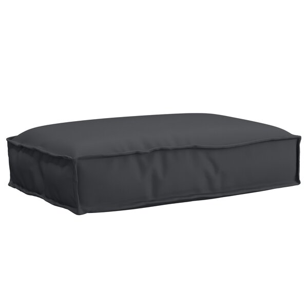 vidaXL Coussin Pallet pour siège noir 60x40x8 cm en tissu Oxford