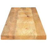 vidaXL Dessus de table 180x40x2 5cm rectangulaire bois massif manguier