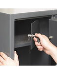 THIRARD - Armoire à fusils Monteria  fermeture électronique à code  4 pênes  capacité de 5 fusils